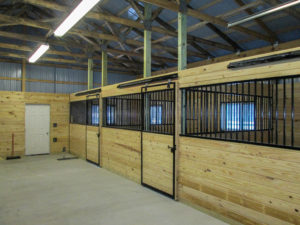 horse stalls